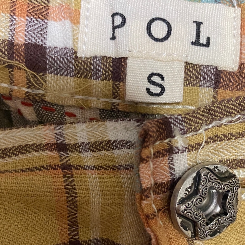 POL Patchwork Boho Cottagecore Wide Leg Tiered Pa… - image 2